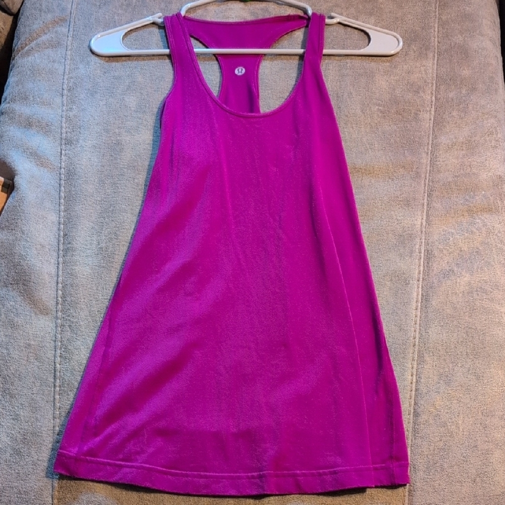 Lululemon Purple Cool Racerback Tank